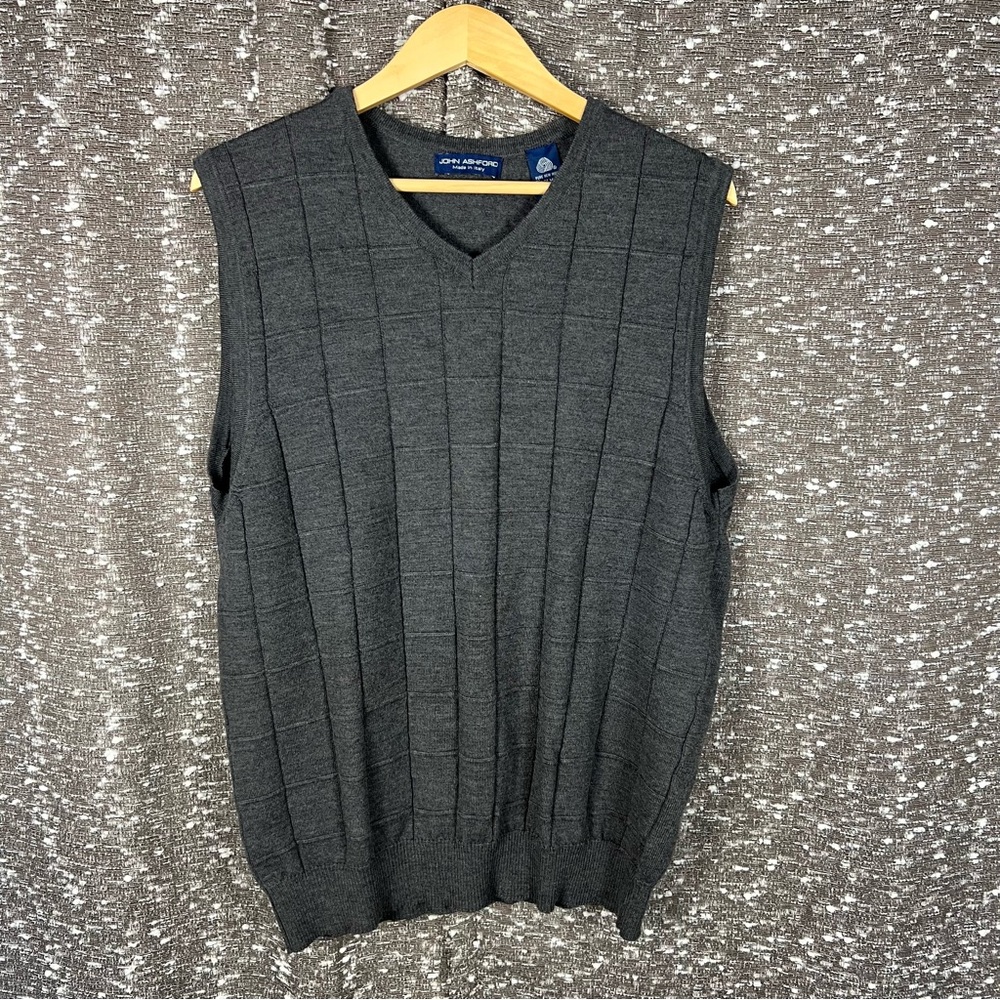 John Ashford Wool‎ Sweater Vest